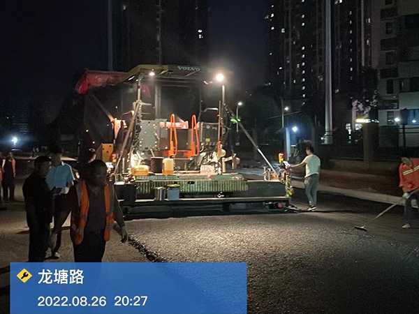 龍?zhí)谅芳盀t湘西路道路工程項目
